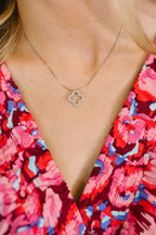 Lucky Girl Syndrome Sterling Silver Pendant Necklace