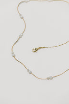 Making An Effort Delicate Beaded Necklace